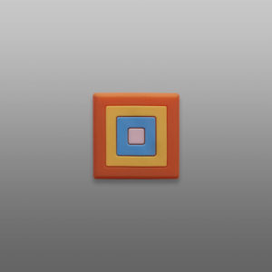 23163 Botón Infantil DY 015 Cuadrados