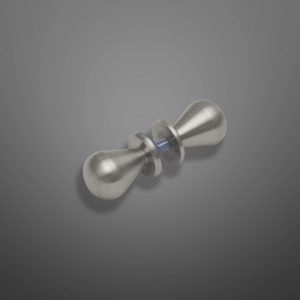 10123 Botón Enfrentado Torneado Cónico 1" x 3,5cm