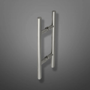 10267 Manija Enfrentada de Tubo Redondo 1" x 40cm Centros 20cm