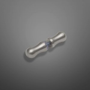 10338 Botón Enfrentado Torneado 3/4 x 3,5cm