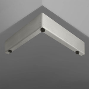 10357 Pata Soho Esquinera 17 x 17 x 6cm Acero 430