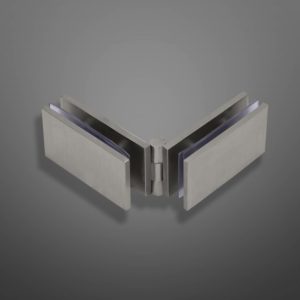 10399 Bisagra Platina Vidrio a Vidrio