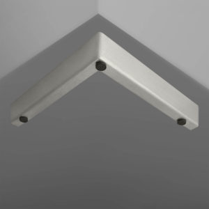 10451 Pata Soho Esquinera 18 x 18 x 4cm Acero 430