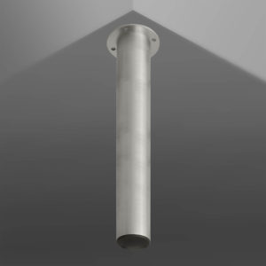 10577 Pata Cilíndrica con Tapón Plástico 2" x 30cm