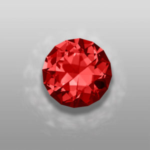 Botón Acrílico Rojo