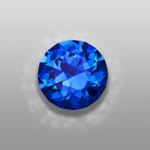 Botón Acrílico Azul